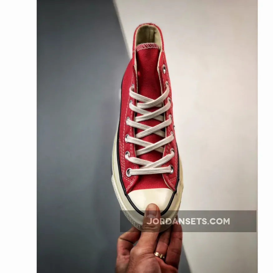 Converse Chuck 70 High Vintage Canvas Rhubarb Pie/Egret/Black chuck 70 vintage canvas sale