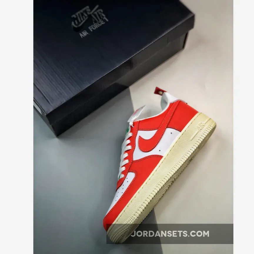 Nike Air Force 1 Low 'Pojangmacha' Mantra Orange/White - orange camo air force 1