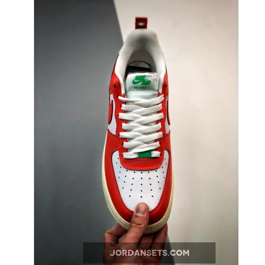 Nike Air Force 1 Low 'Pojangmacha' Mantra Orange/White - orange camo air force 1