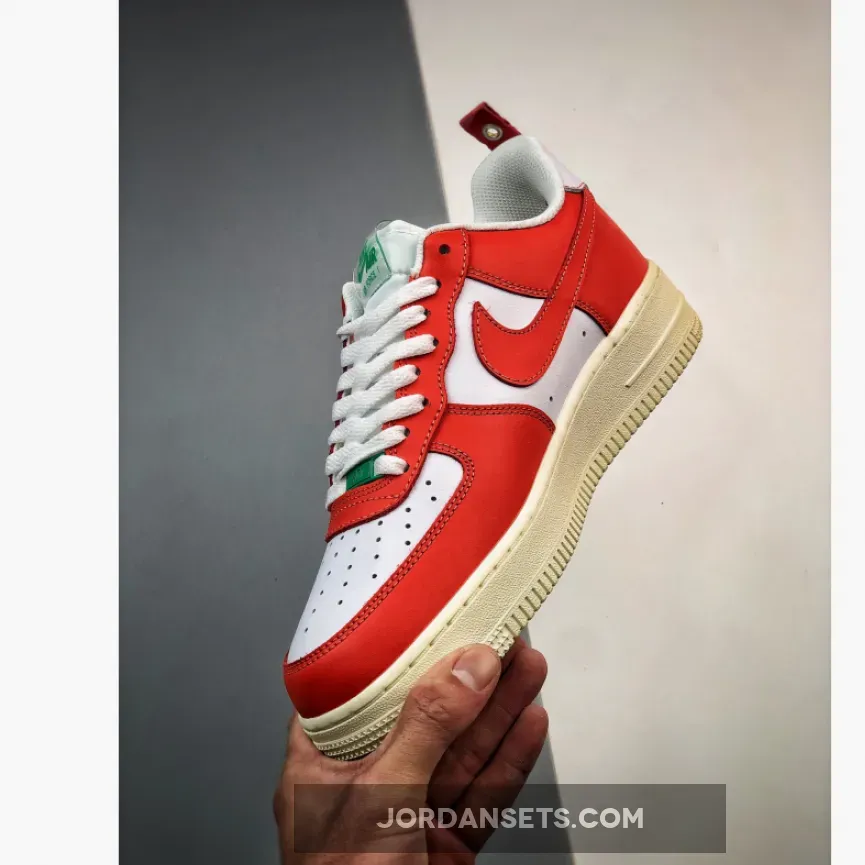 Nike Air Force 1 Low 'Pojangmacha' Mantra Orange/White - orange camo air force 1