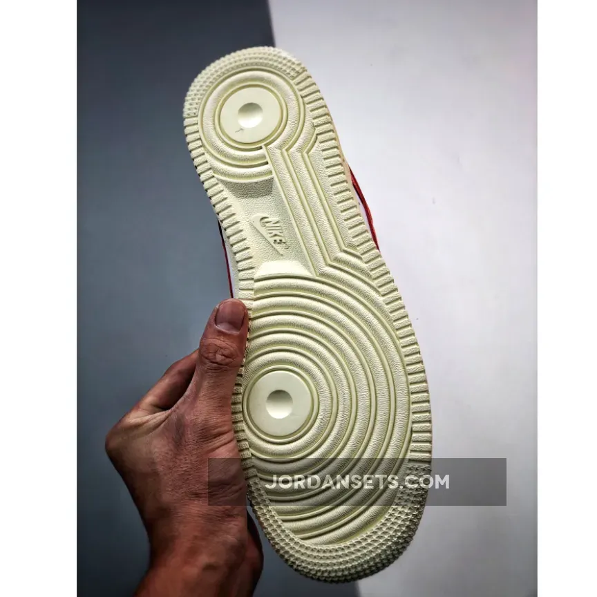 Nike Air Force 1 Low 'Pojangmacha' Mantra Orange/White - orange camo air force 1