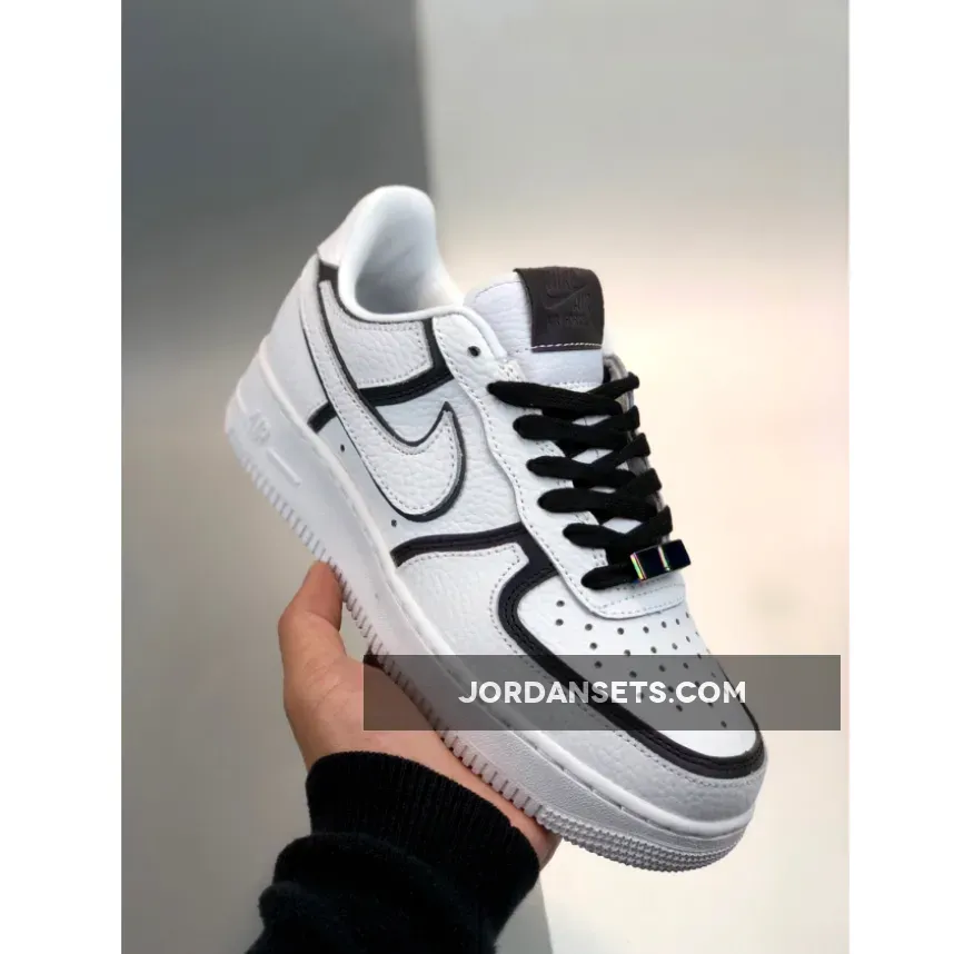 Joshua Vides X Nike Air Force 1 Low White Black - joshua vides nike