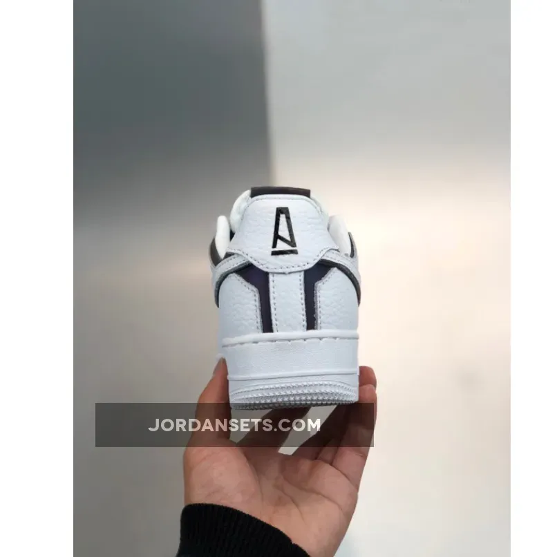 Joshua Vides X Nike Air Force 1 Low White Black - joshua vides nike