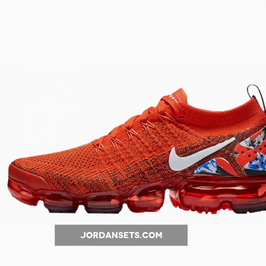 Nike Air VaporMax Flyknit 2 Red Blue BV6126-800 Outlet