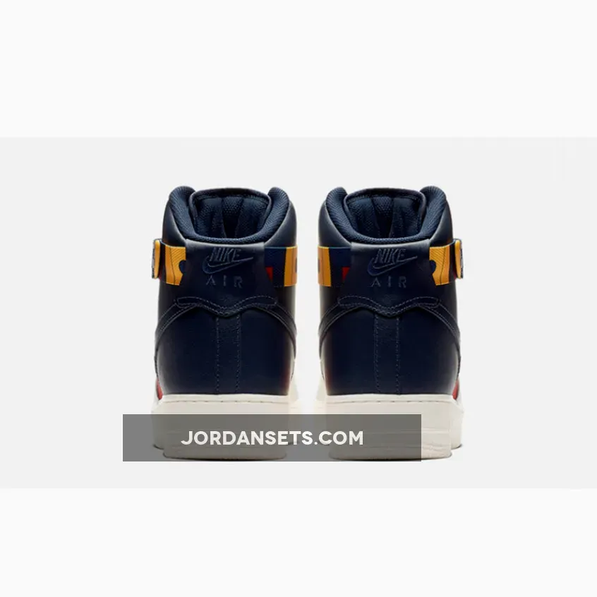 Nike Air Force 1 Sail/Midnight Navy-Gym Red-Midnight Navy-University Gold nike air force 1 high nautical redux