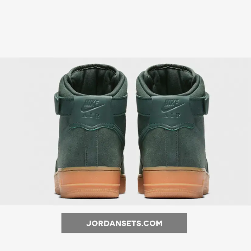Nike Air Force 1 High 07 LV8 Suede Green AA1118-300 - air force 1 vintage green