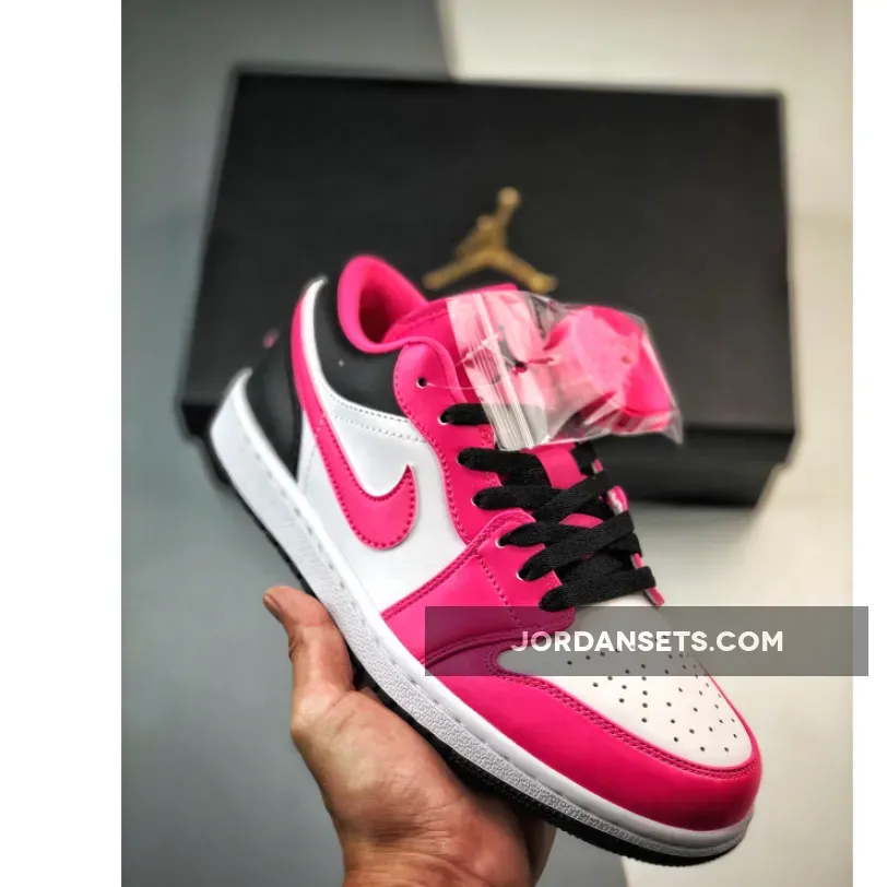 Air Jordan 1 Low Fierce Pink/Black/White DZ5365-601 To Buy
