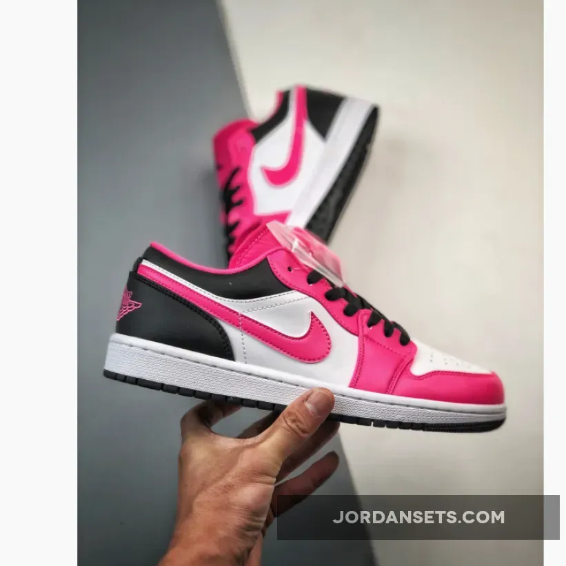 Air Jordan 1 Low Fierce Pink/Black/White DZ5365-601 To Buy