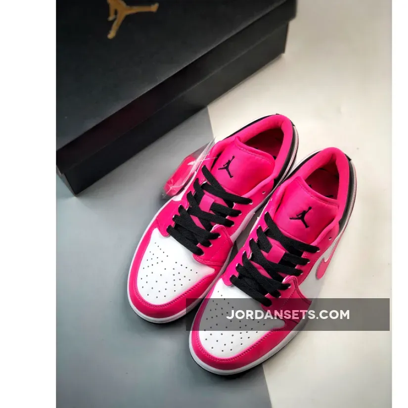 Air Jordan 1 Low Fierce Pink/Black/White DZ5365-601 To Buy