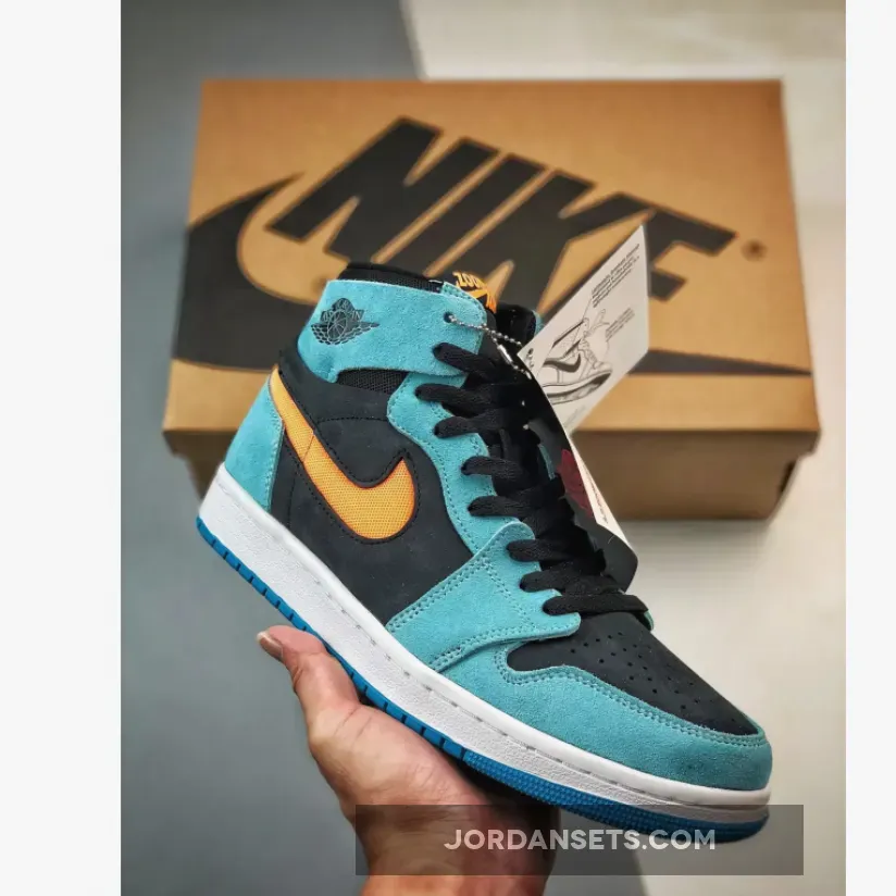 Air Jordan 1 High Zoom CMFT 2 Bleached Aqua DV1307-408