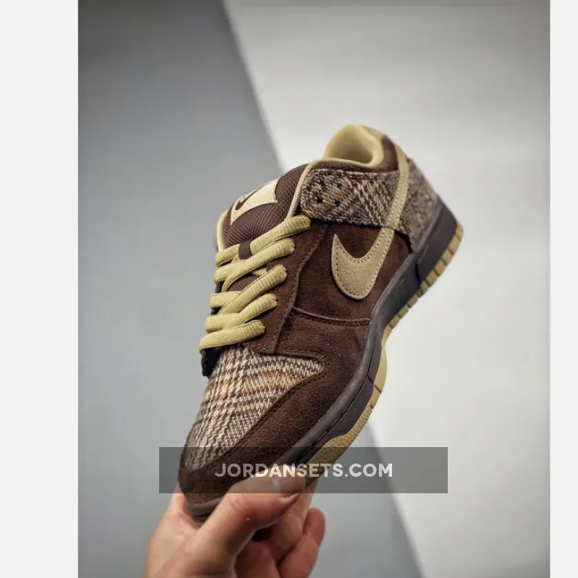 Nike SB Dunk Low 'Tweed' Baroque Brown/Mushroom nike dunk low tweed