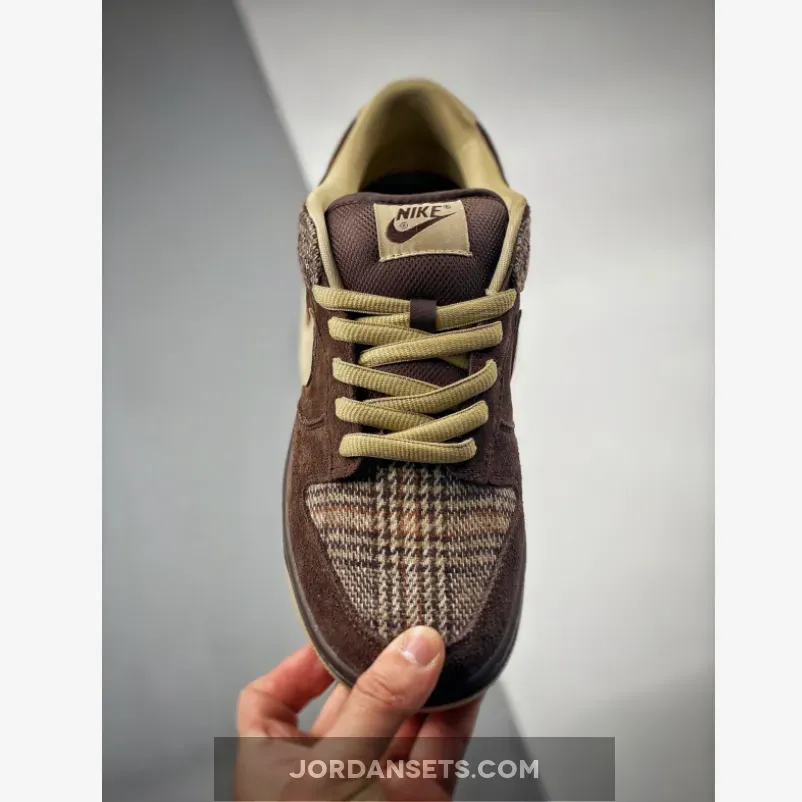 Nike SB Dunk Low 'Tweed' Baroque Brown/Mushroom nike dunk low tweed