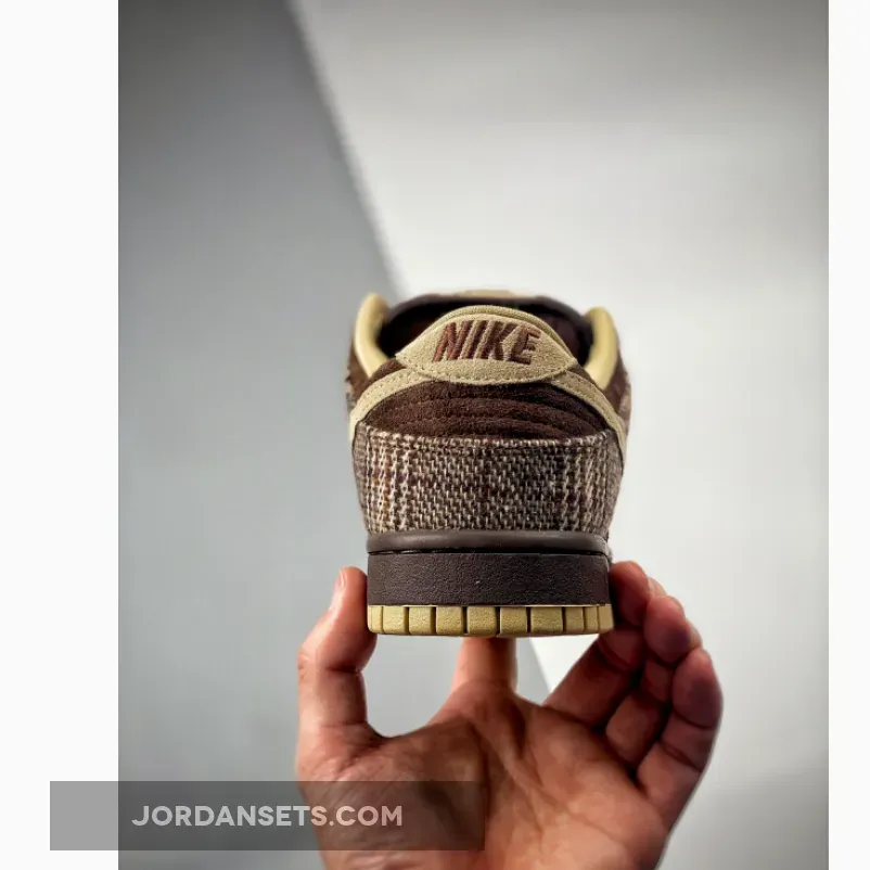 Nike SB Dunk Low 'Tweed' Baroque Brown/Mushroom nike dunk low tweed