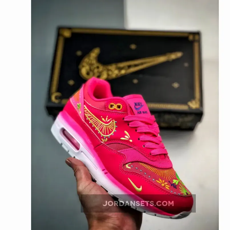 Nike Air Max 1 PRM Familia "Dia De Los Muertos" Hyper Pink/Sail