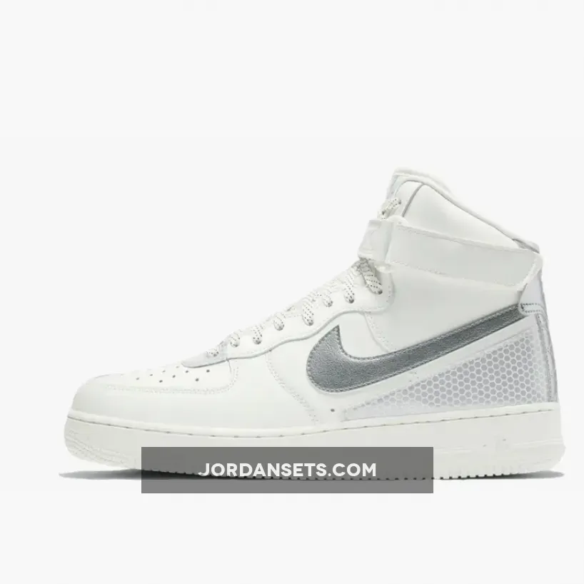 3M x Nike Air Force 1 High White Silver CU4159-100 / 3m air force 1