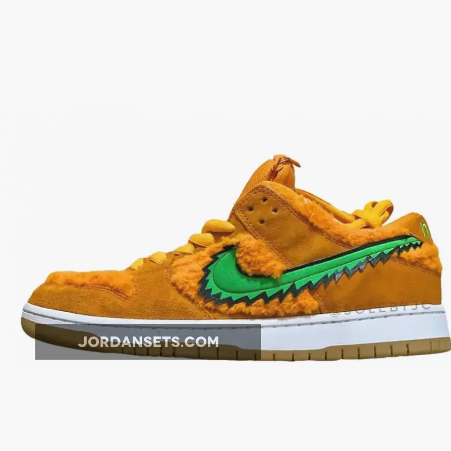 Grateful Dead x Nike SB Dunk Low 'Orange Bear' CJ5378-800 / cermaic dunks