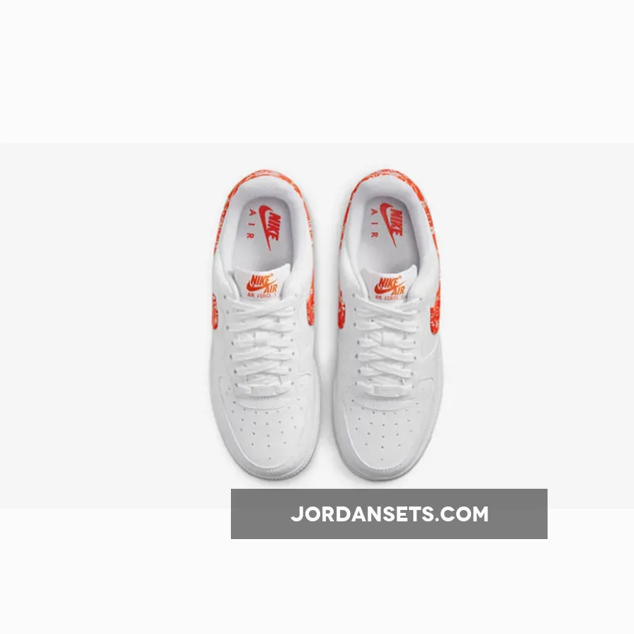 Nike Air Force 1 Low Orange Paisley DJ9942-102 #nike air force 1 orange swoosh
