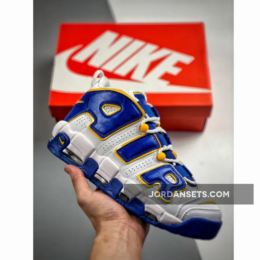 Nike Air More Uptempo GS Golden State DZ2759-141 nike air more uptempo royal blue