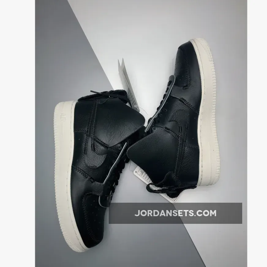 Discount PSNY X Nike Air Force 1 High Black White AO9292-002