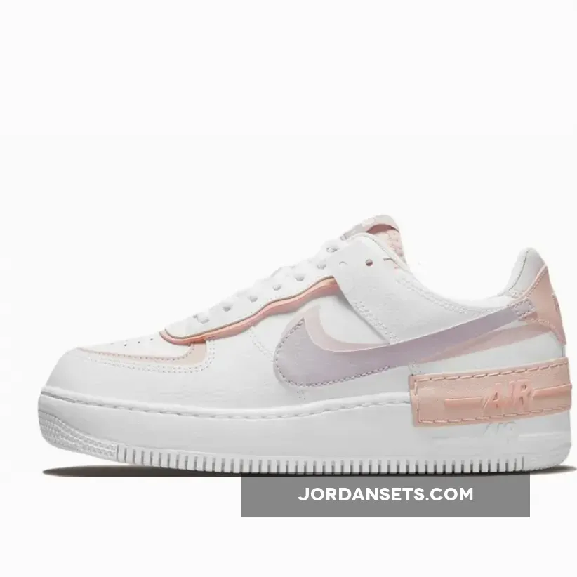 Nike Air Force 1 Shadow White/Amethyst Ash-Pink CI0919-113 / nike air force 1 shadow white/amethyst ash/pink oxford women's s