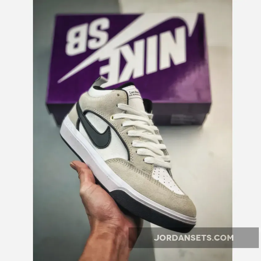 Nike SB React Leo White Black DX4361-100 Where To Buy