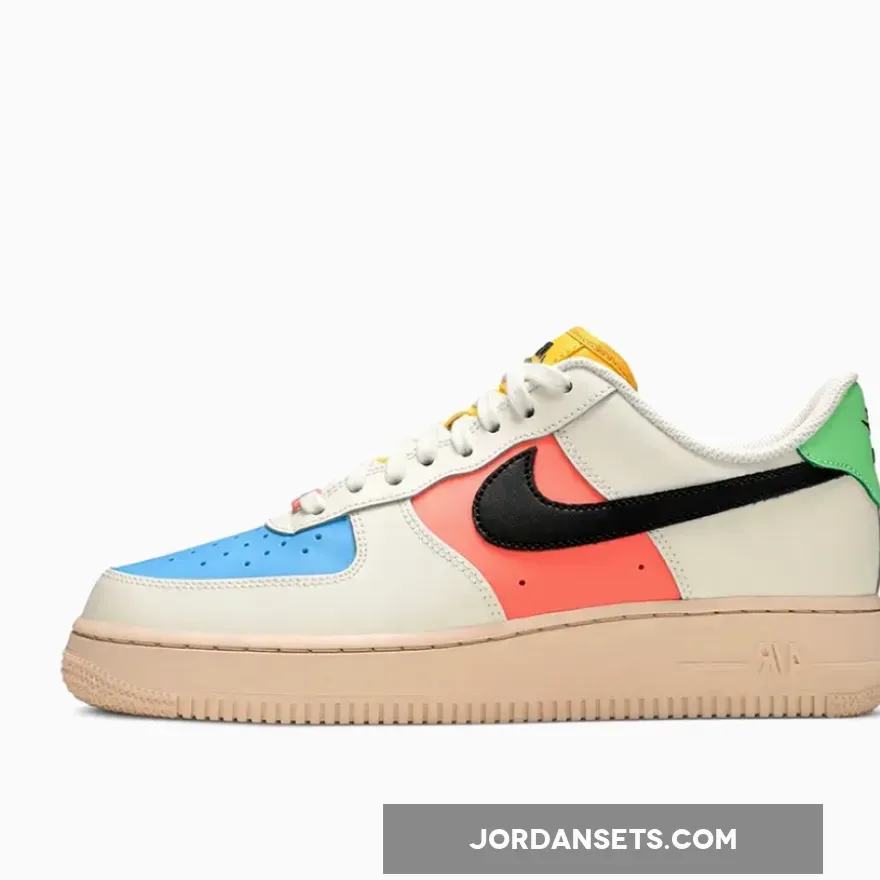 Nike Air Force 1 '07 'Sail Multi' #nike air force 1 sail