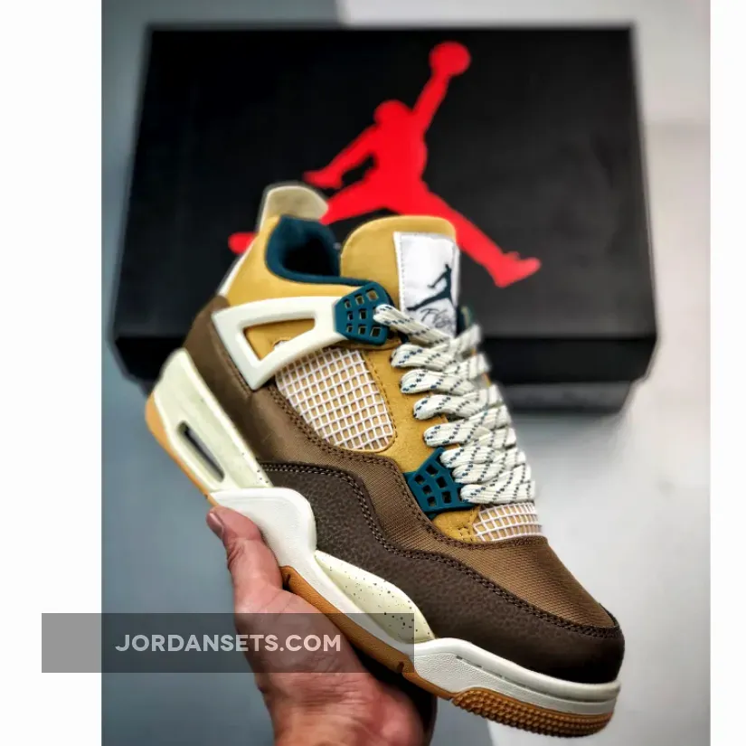 Air Jordan 4 Cacao Wow/Geode Teal-Ale Brown | jordan wow