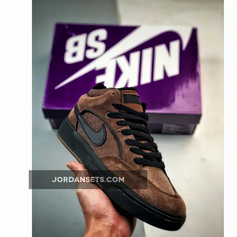Nike SB React Leo 'Cacao Wow Black' DX4361-200 Best