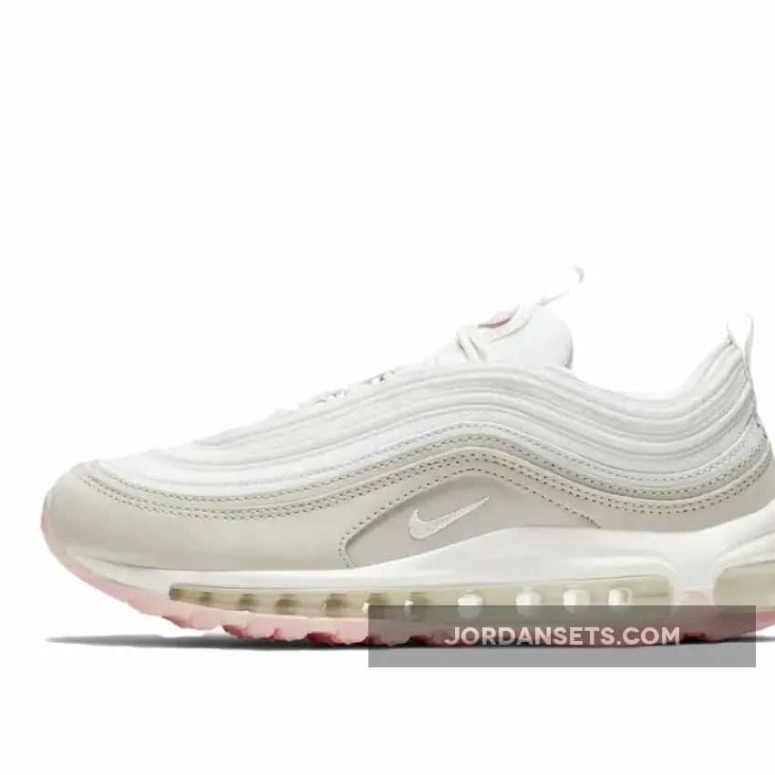 Nike Air Max 97 White Pink CT1904-100 #nike air max 97 pink and white