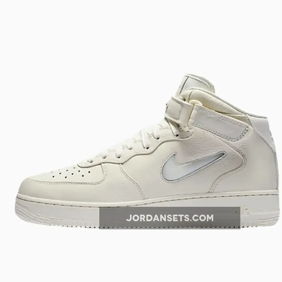 NikeLAB Air Force 1 Mid Jewel Swoosh White 941913-100 Online