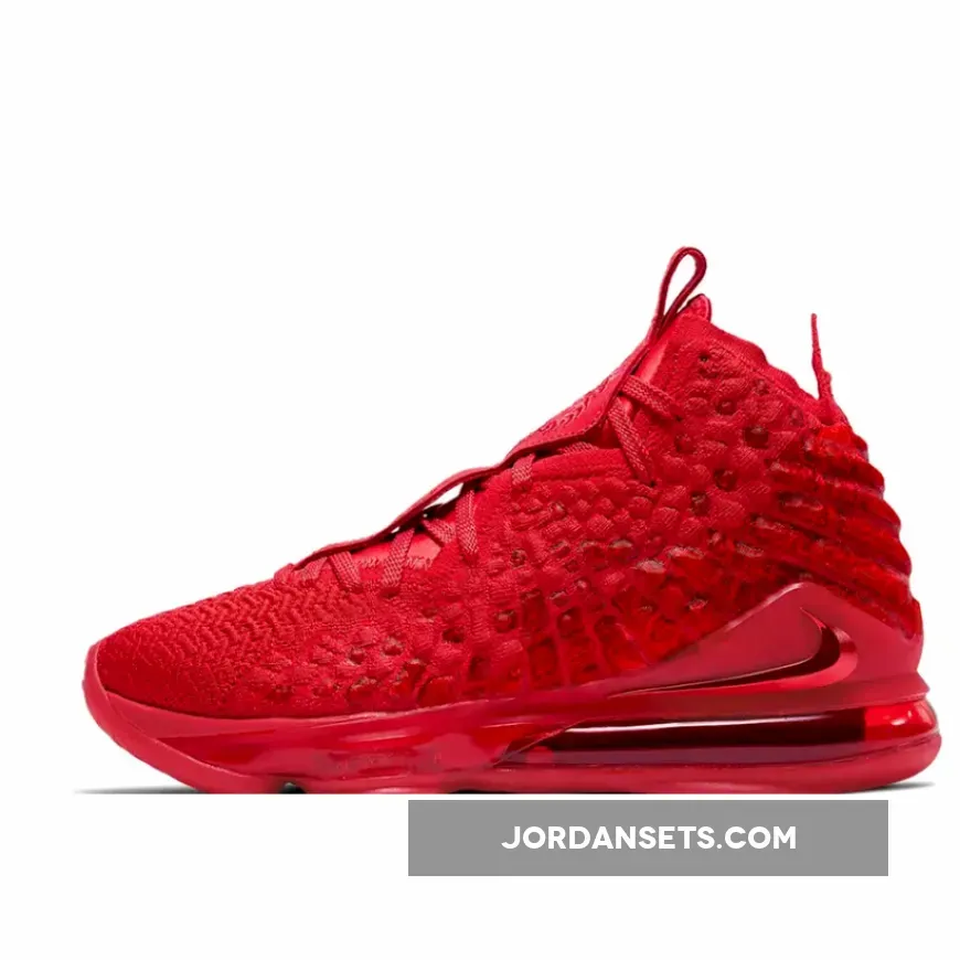 Nike LeBron 17 'Red Carpet' University Red BQ3177-600 Restock