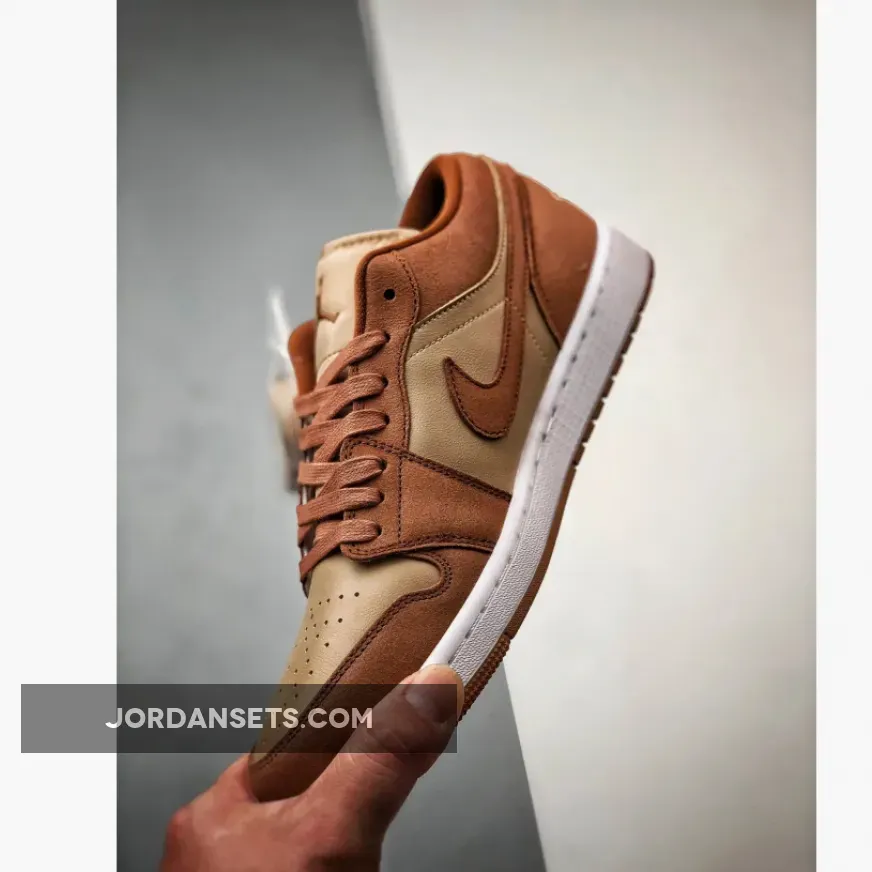 Air Jordan 1 Low SE Legend Medium Brown Air Jordan 1 Low SE Legend Medium Brown
