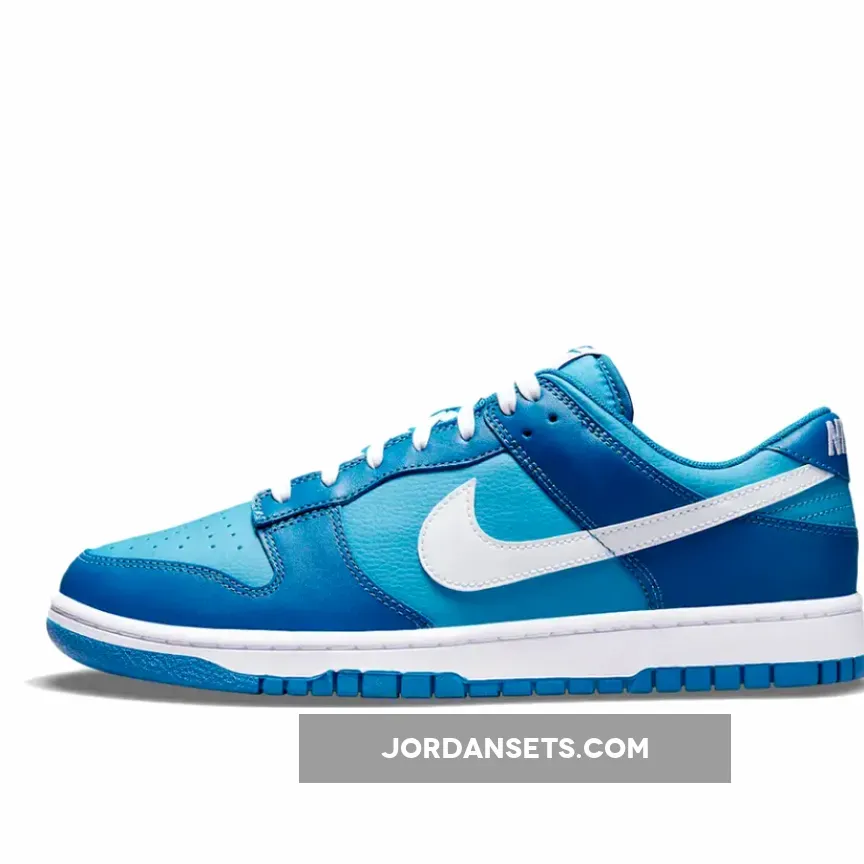Nike Dunk Low Dark Marina Blue/White-Dutch Blue / nike dunk lows dark blue