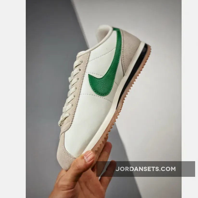 Nike Cortez 23 Sail/Aloe Vera-Black-Pale Vanilla, Cortes Nike FD0728-133