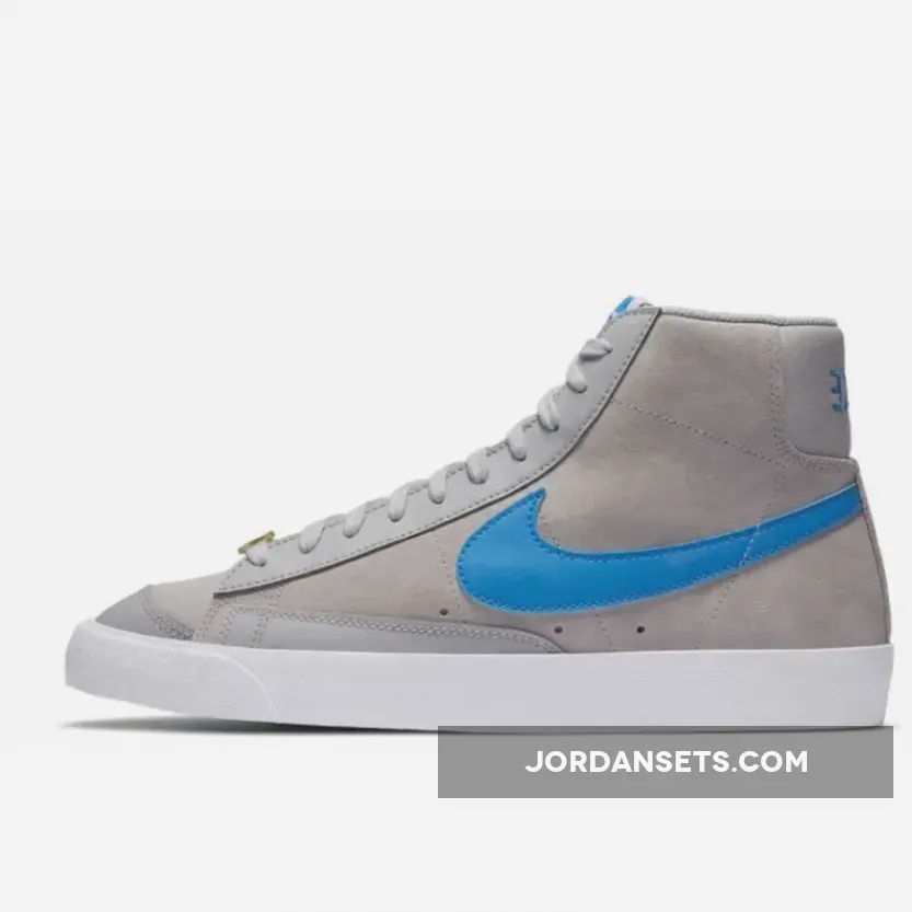 Nike Blazer Mid 77 Grey Fog Photo Blue CV8927-001 nike blazer mid grey fog