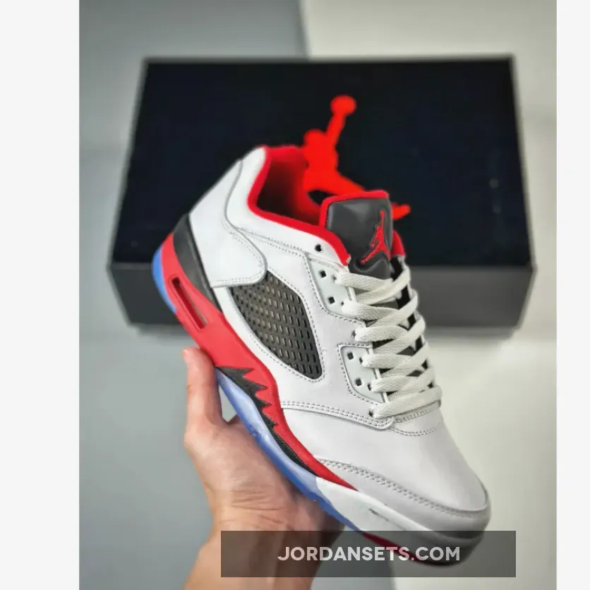 Jordan 5 Retro Low Fire Red Jordan Low 5 819171-101