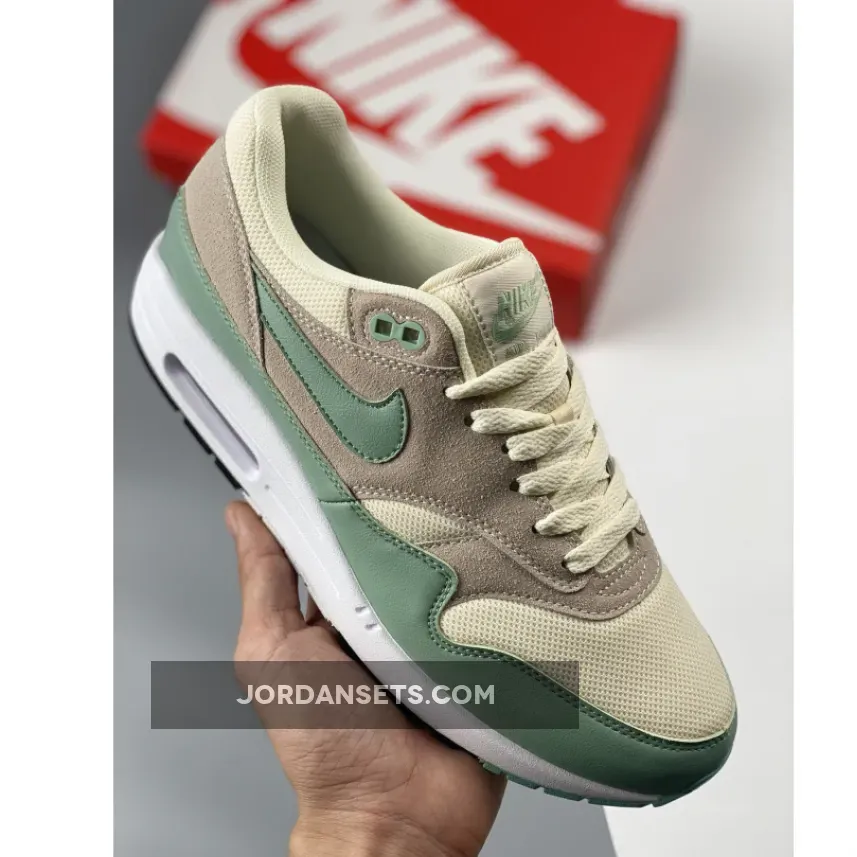 Nike Air Max 1 White Mica Green DZ4549-100 white and green air max