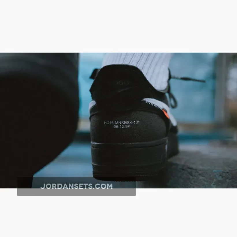 Nike Air Force 1 Low Off-White Black White - off white brooklyn