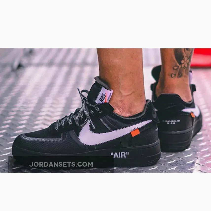 Nike Air Force 1 Low Off-White Black White - off white brooklyn