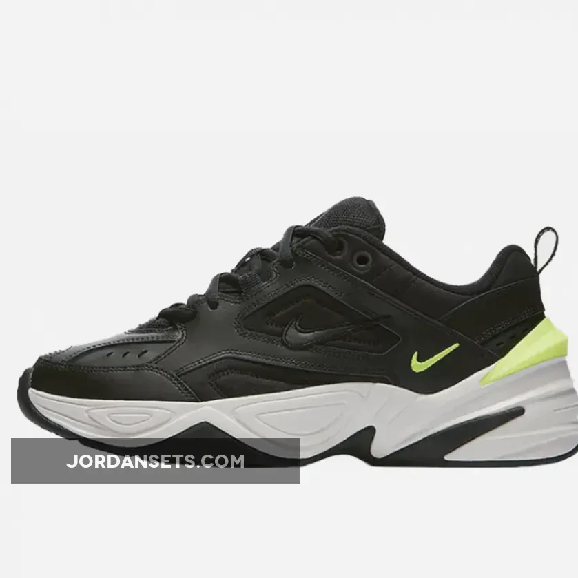 Nike M2K Tekno Black Volt Womens AO3108-002 New Releases