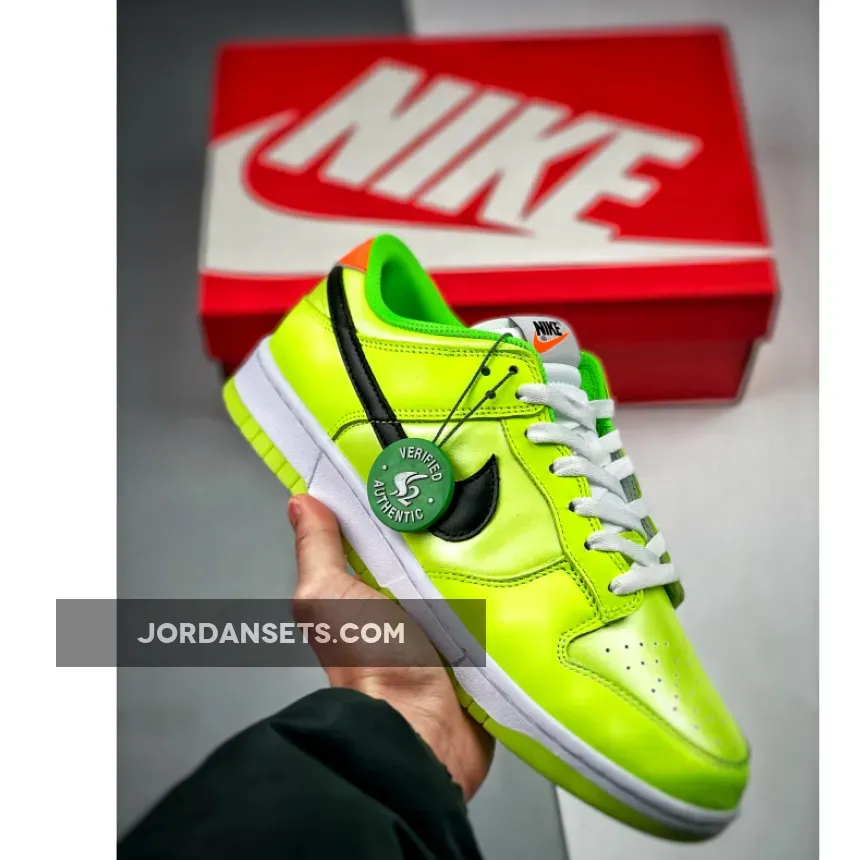 Nike Dunk Low Glow In The Dark Venom Green paul george glow in the dark dunk