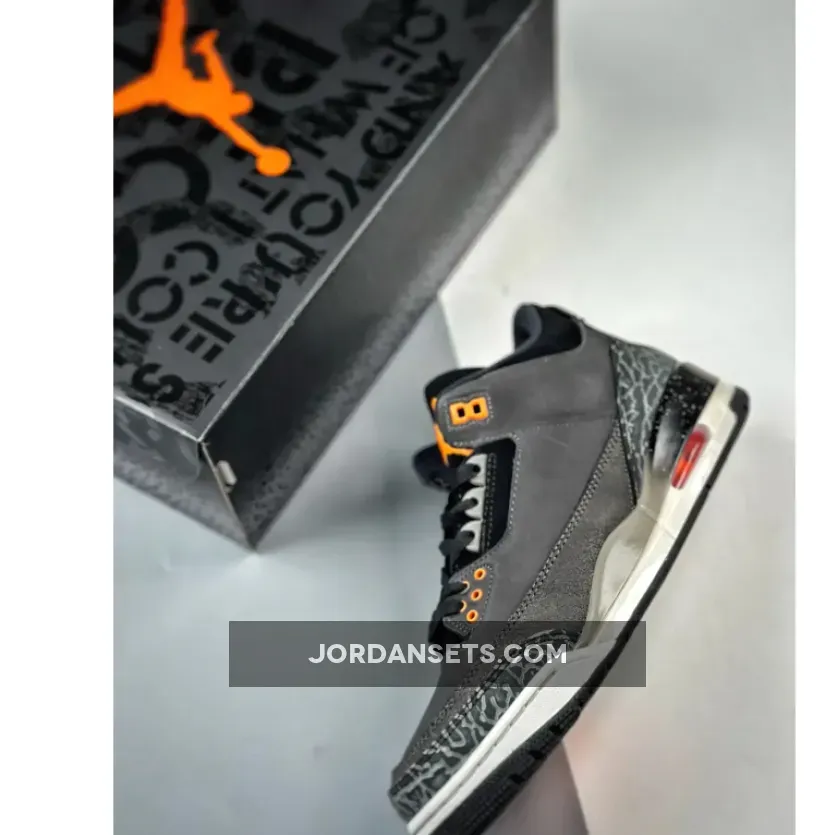 Air Jordan 4 Fear / Air Jordan 3 'Fear' Night Stadium/Total Orange-Black CT8532-080