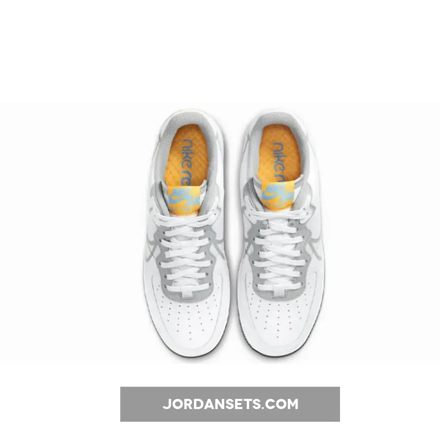 Nike Air Force 1 React D/MS/X White Blue CT1020-100 #dimsix nike air force