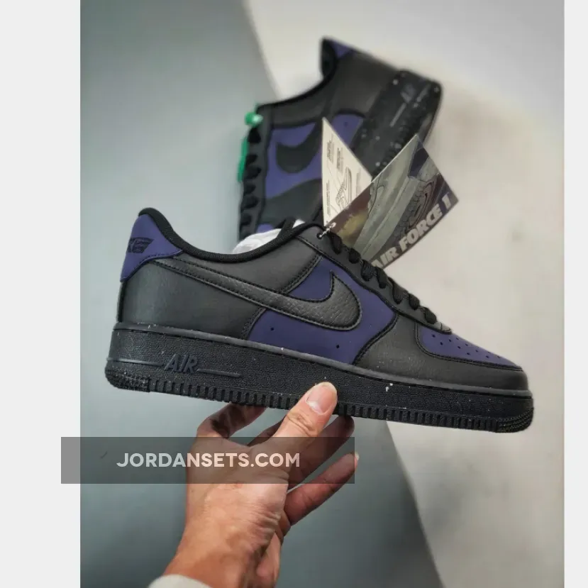 Nike Air Force 1 Low 'Black/Indigo' DZ2708-500 Restock Nike Air Force 1 Low 'Black/Indigo' DZ2708-500 Restock