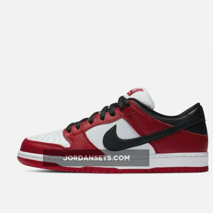 Nike SB Dunk Low Pro 'Chicago' Varsity Red/White-Black nike dunk low chicago