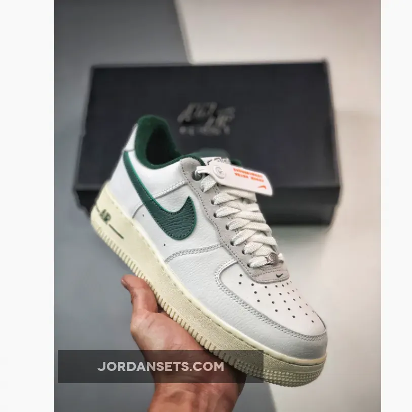 Nike Air Force 1 Low 'Command Force' White/Gorge Green DR0148-102 - air force ones green and white