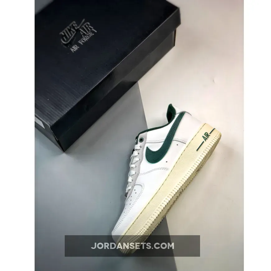 Nike Air Force 1 Low 'Command Force' White/Gorge Green DR0148-102 - air force ones green and white