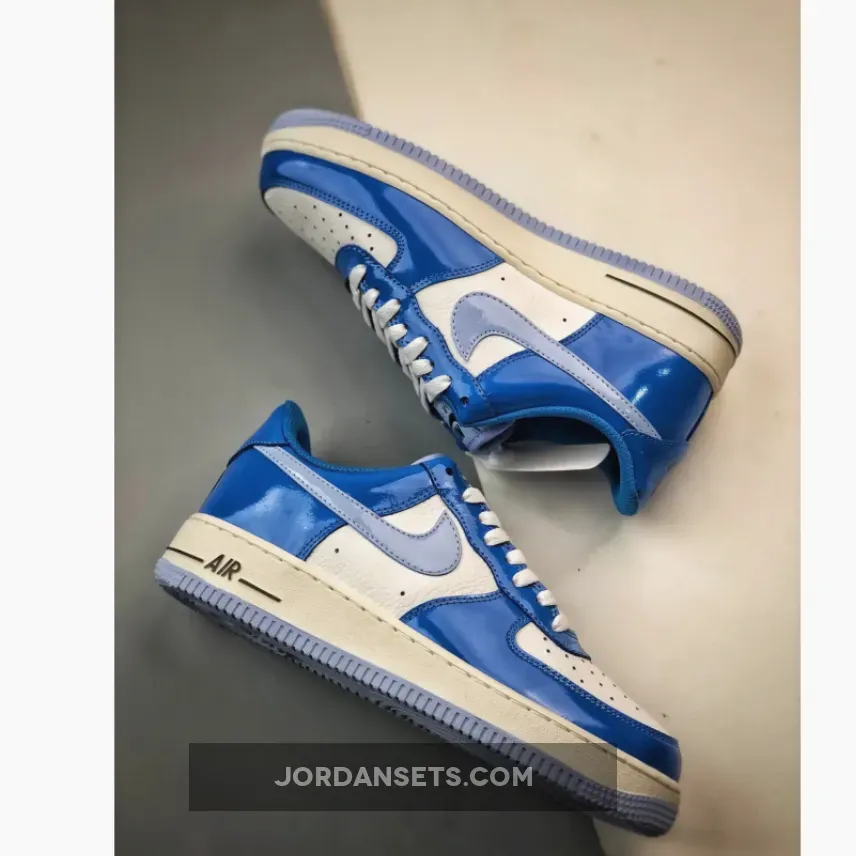 Where To Buy Nike Air Force 1 Low Blue Patent FJ4801-400 Where To Buy Nike Air Force 1 Low Blue Patent FJ4801-400