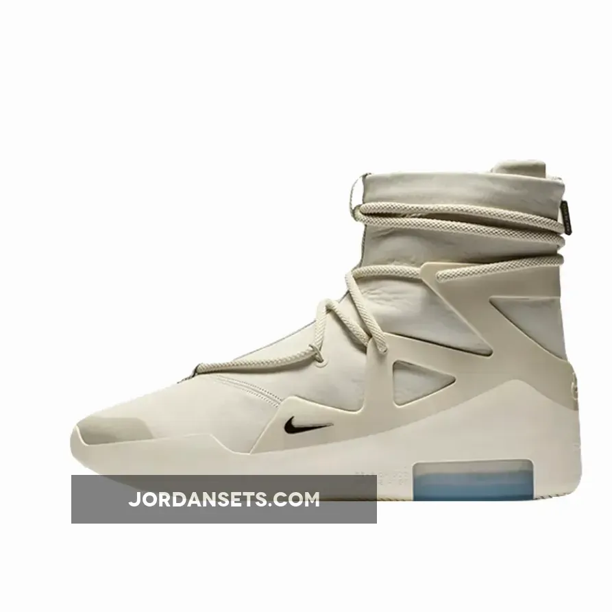 Nike Air Fear of God 1 Light Bone/Black lorenzo shoes