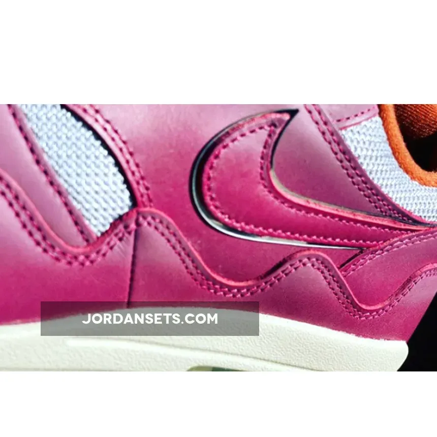 Patta x Nike Air Max 1 Night Maroon/Metallic Silver-Rush Maroon air max patta night maroon